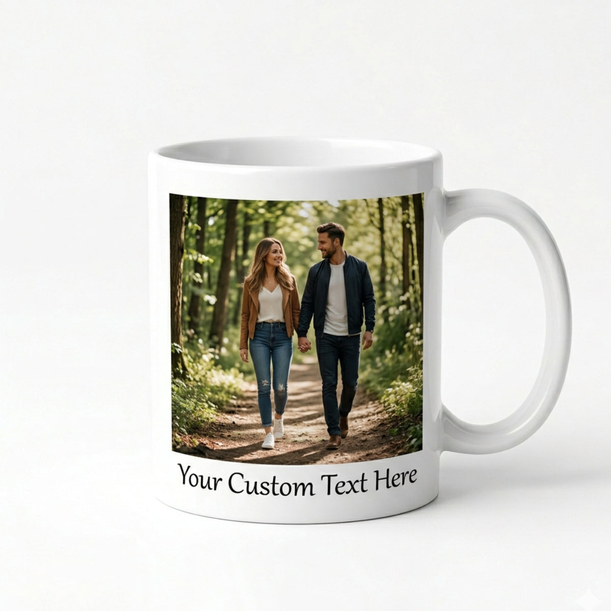 Personalized Photo Mug Gift for Couples – Custom Picture Coffee Mug, Romantic Keepsake Gift for Husband, Wife, Boyfriend, Girlfriend