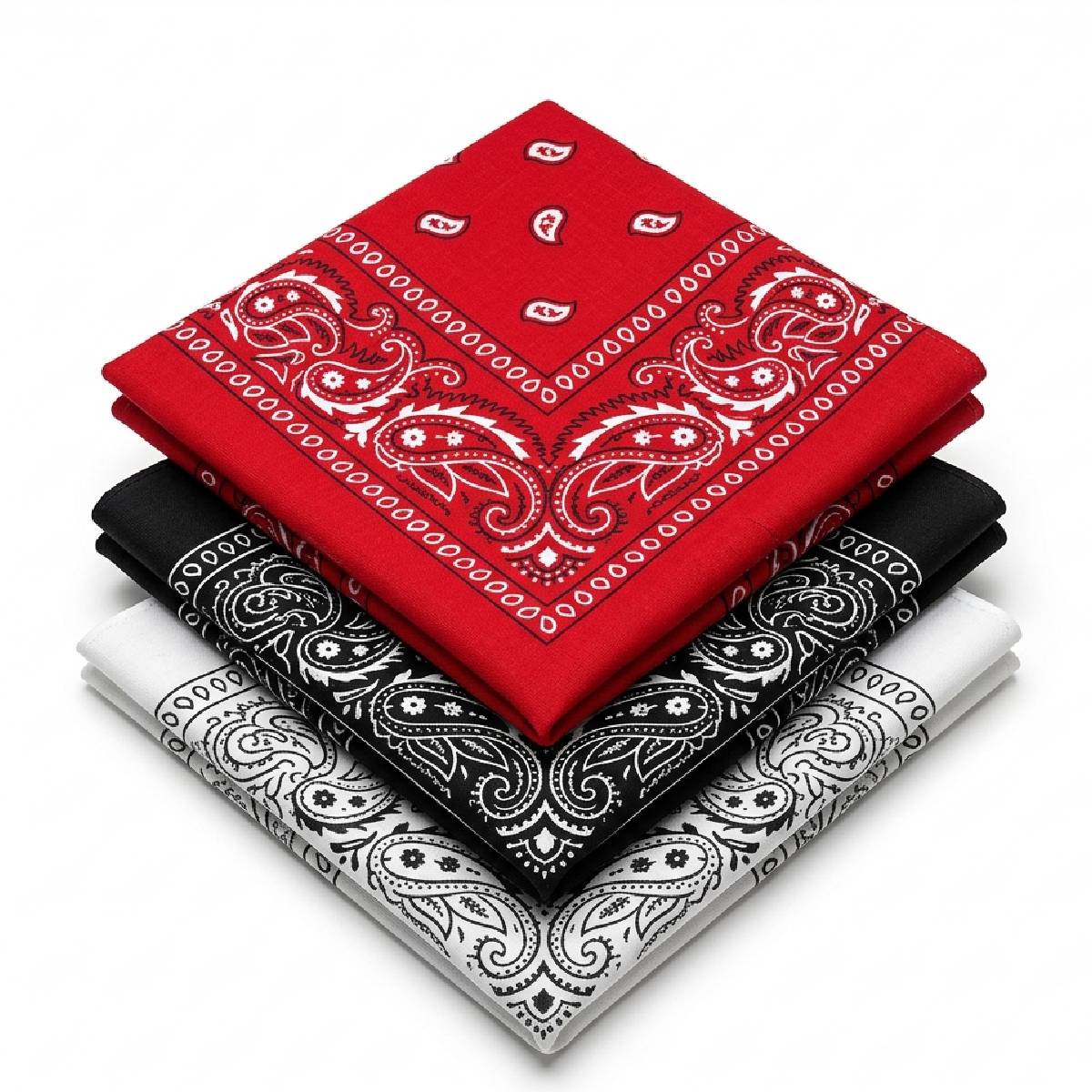 Aura Zoma Printed Bandana Scarf – Multi-Purpose Headband, Neck Scarf, Face Covering, Hair Wrap for Men and Women, Lightweight Fashion Accessory